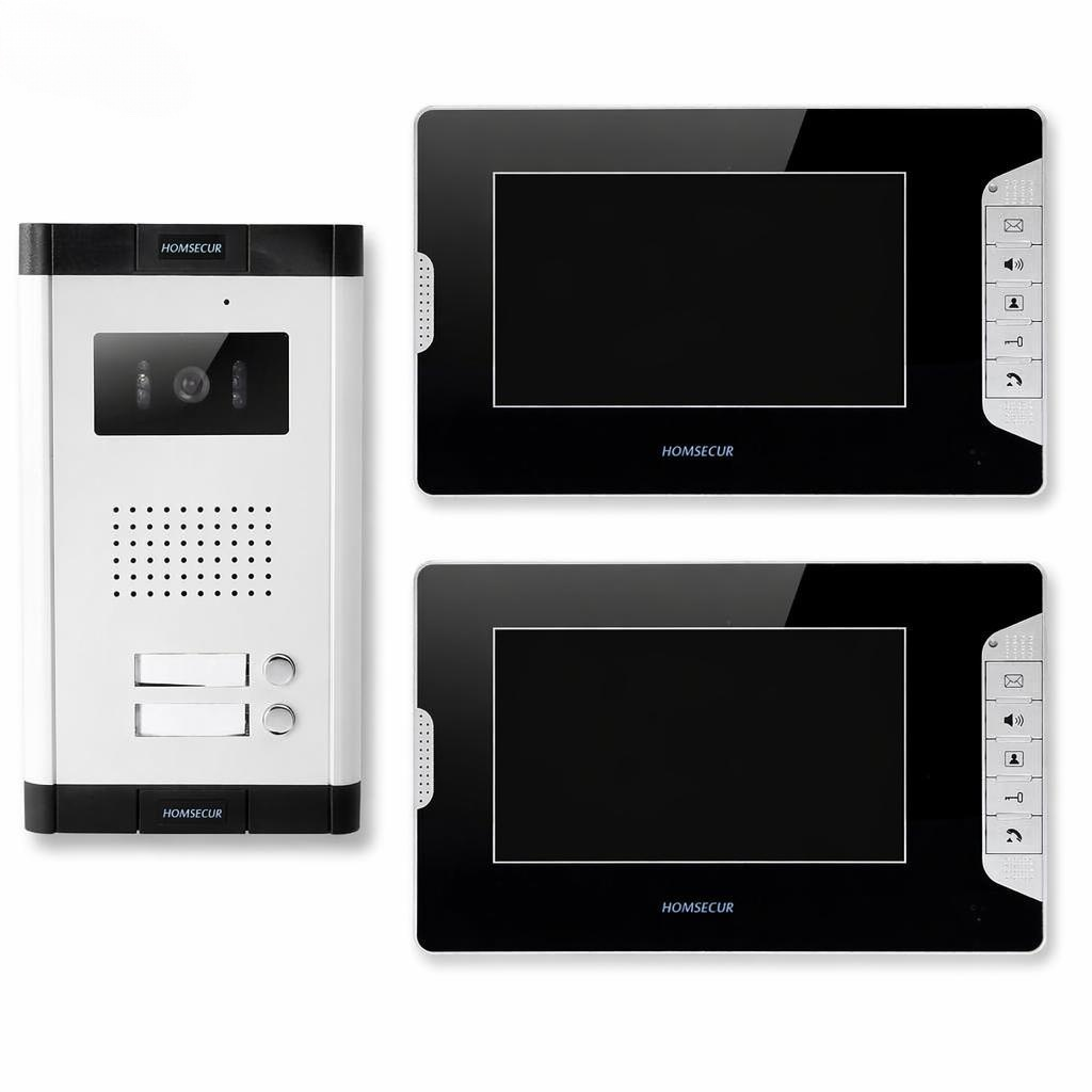 Home Security Lock System - 4 Wire 2 Family Video Door