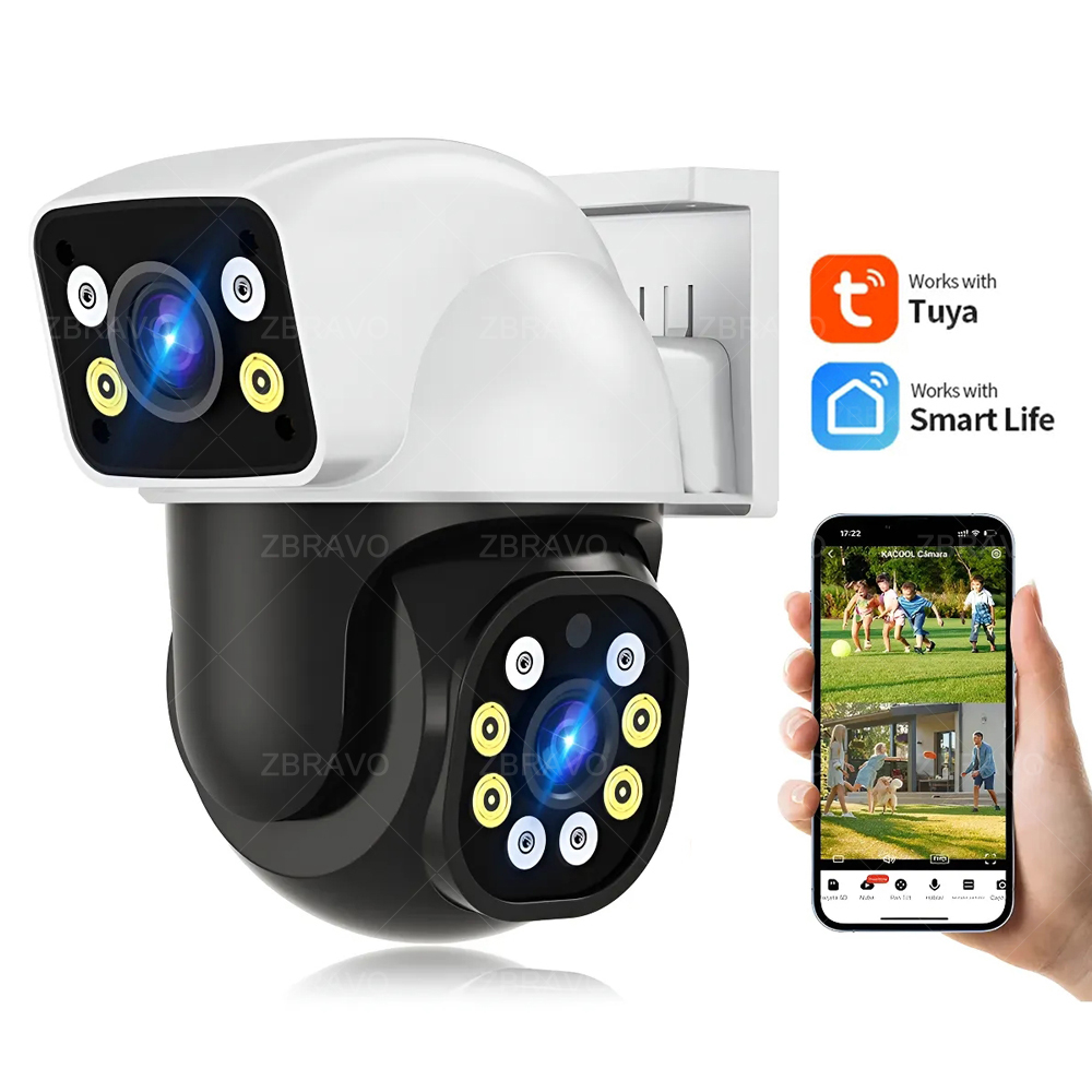 Home Security Brand - Smartlife 8MP WiFi Tuya Outdoor Camera