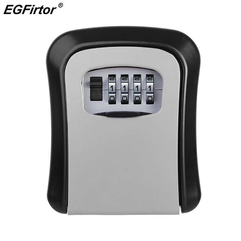 Home Security Lock System - Waterproof Password Key Storage Lock Box