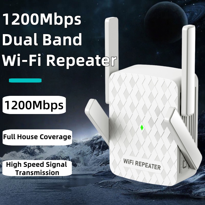 Home Security Wireless - 1200Mbps Wireless Wifi Extender Wifi Repeater/Router