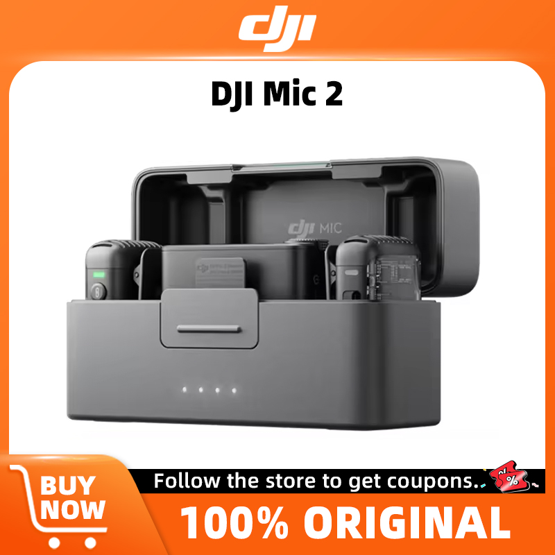 Home Security Wireless - DJI Mic 2 (2 TX +