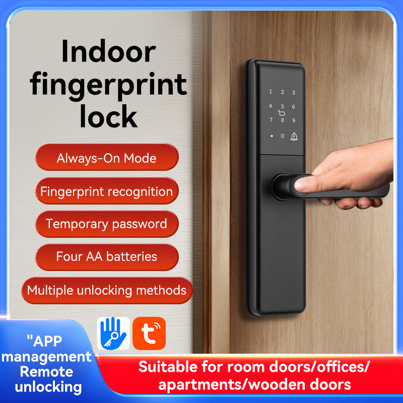 Home Security Keypad - EGFirtor Tuya TTlock APP Smart Fingerprint