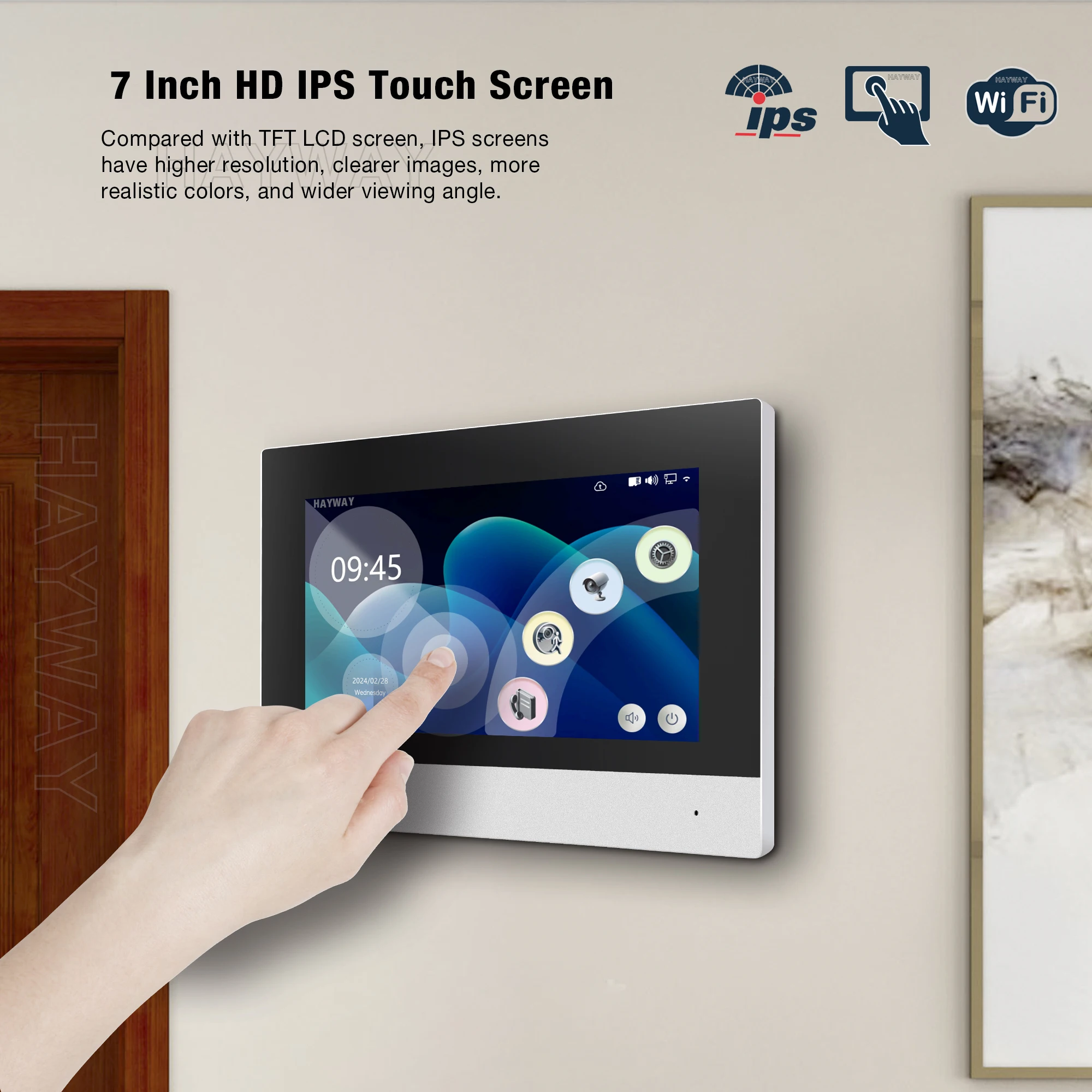 2 Wires Smart Home Tuya Wifi 1 - огляд і ціна Home Security Cameras Uk