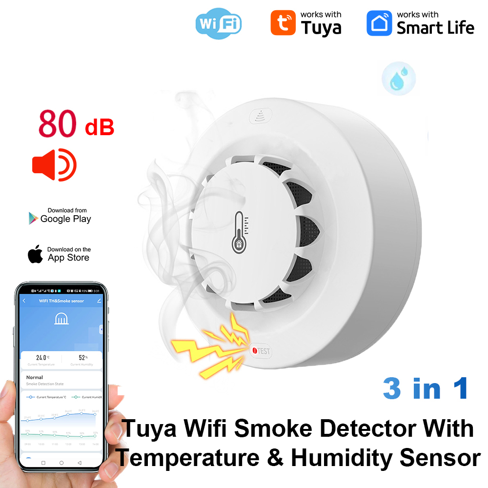 Tuya WiFi Temperature and Humi - огляд і ціна Home Security Wireless