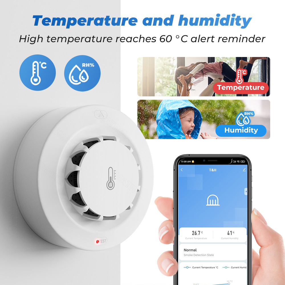 Tuya WiFi Temperature and Humi - огляд і ціна Home Security Wireless