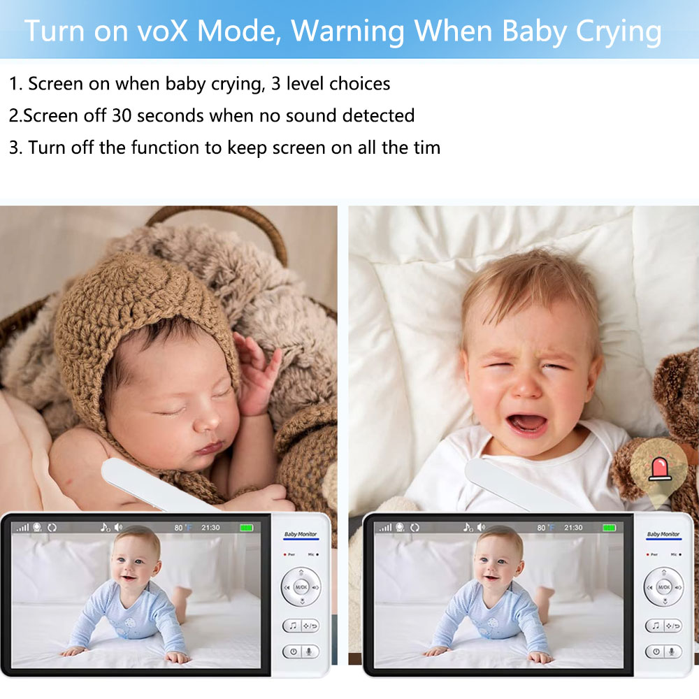 7.0 Inch Screen Baby Monitor 5 - огляд і ціна Home Security Cameras Uk
