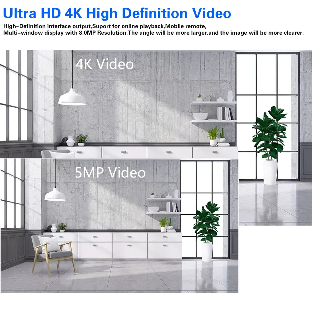 4K 8MP 10CH Xmeye POE NVR Vide - огляд і ціна Home Security Video Recording Systems