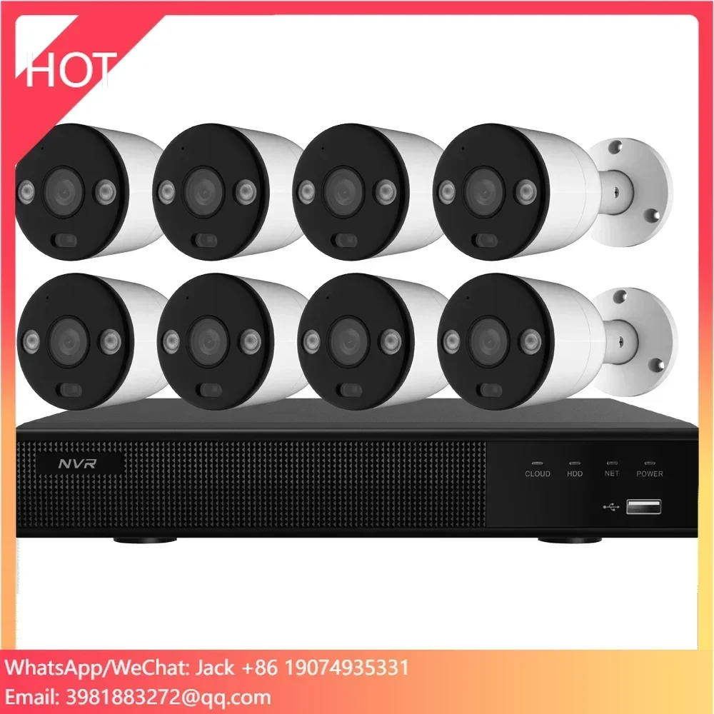 8CH 4K PoE Security Camera Sys - огляд і ціна Ip Camera Outdoor 4K