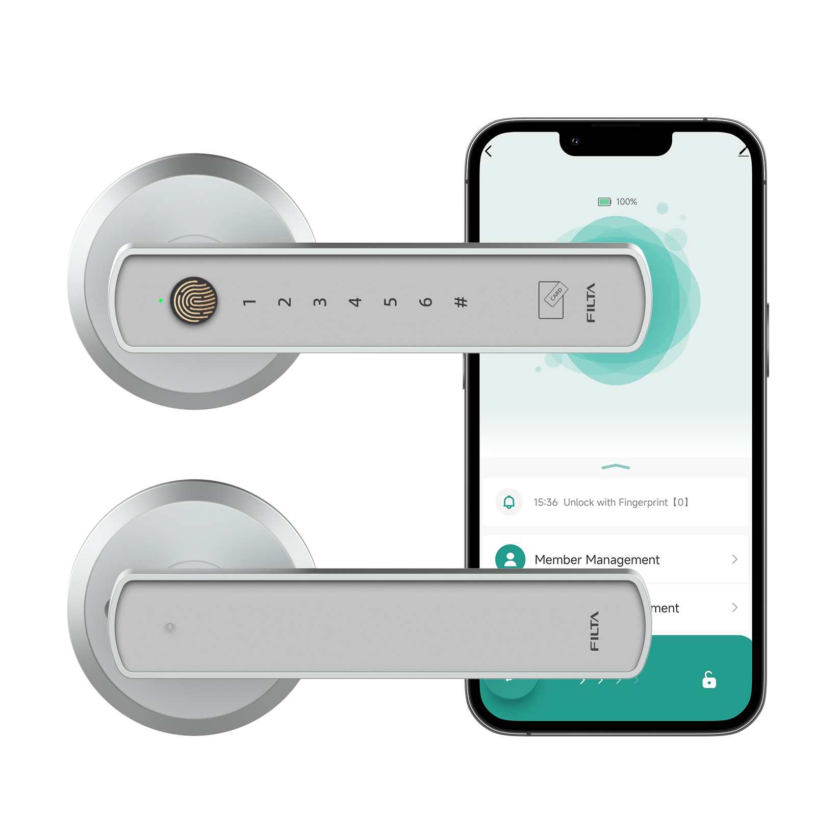 Viladepot Smart Lock Fingerpri - огляд і ціна Home Security Keypad