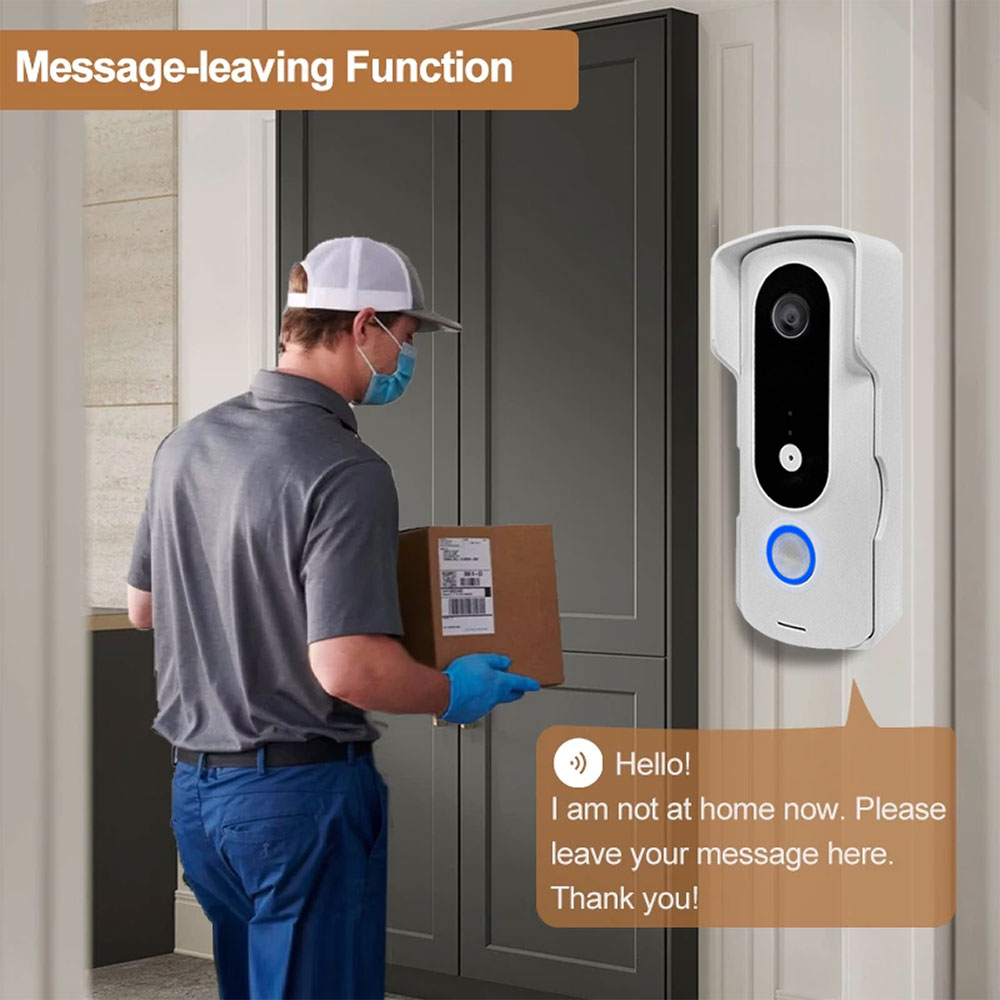 2 Wire Smart Home Tuya Wifi 10 - огляд і ціна Home Security Cameras Uk