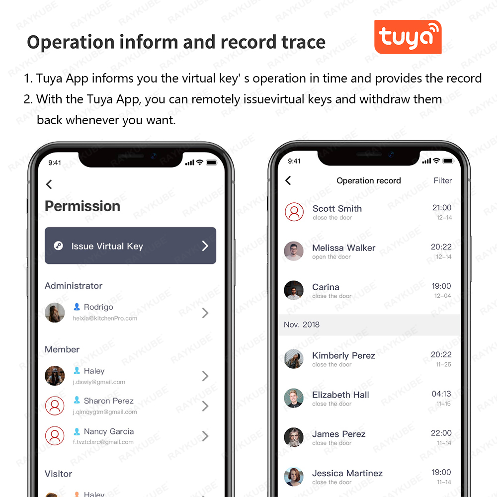 RAYKUBE A1 Pro Tuya BEL Smart  - огляд і ціна Home Security Keypad