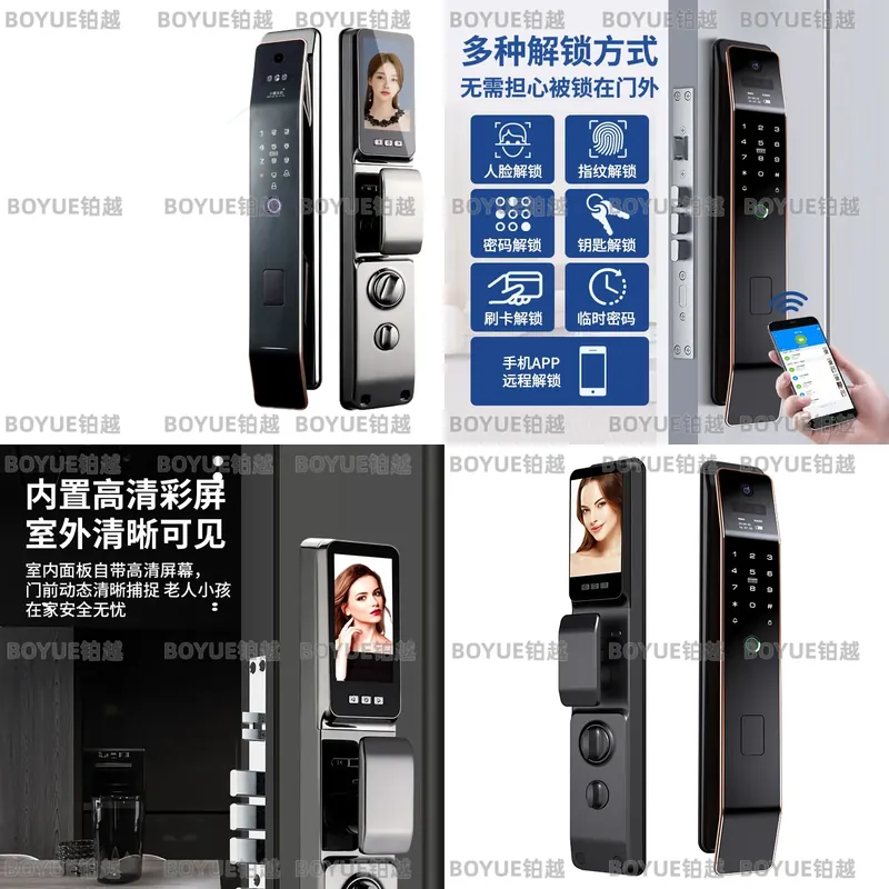 Zinc Alloy Smart Door Lock wit - огляд і ціна Home Security Lock System