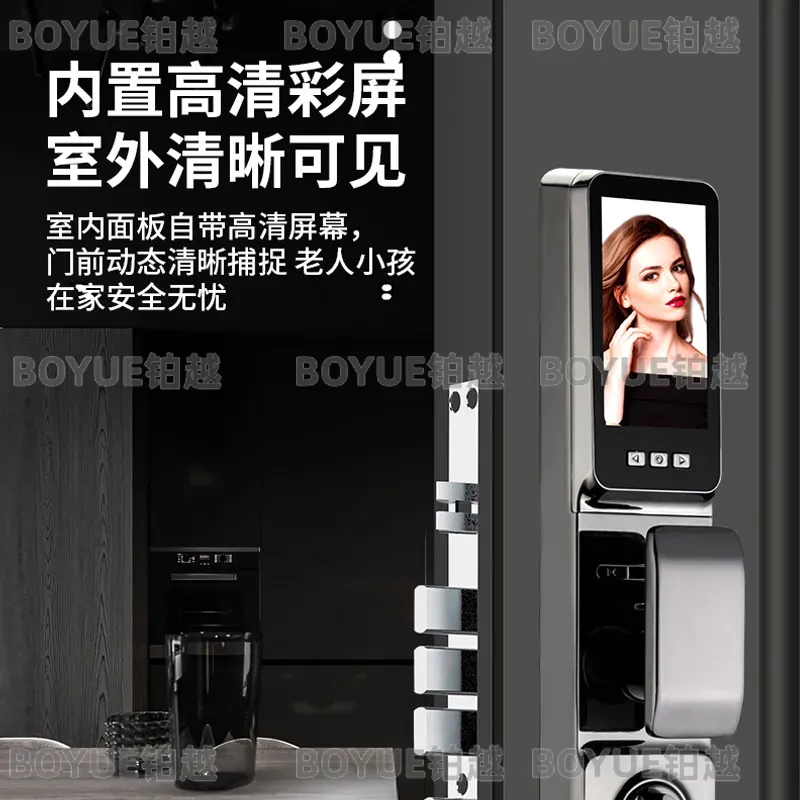 Zinc Alloy Smart Door Lock wit - огляд і ціна Home Security Lock System