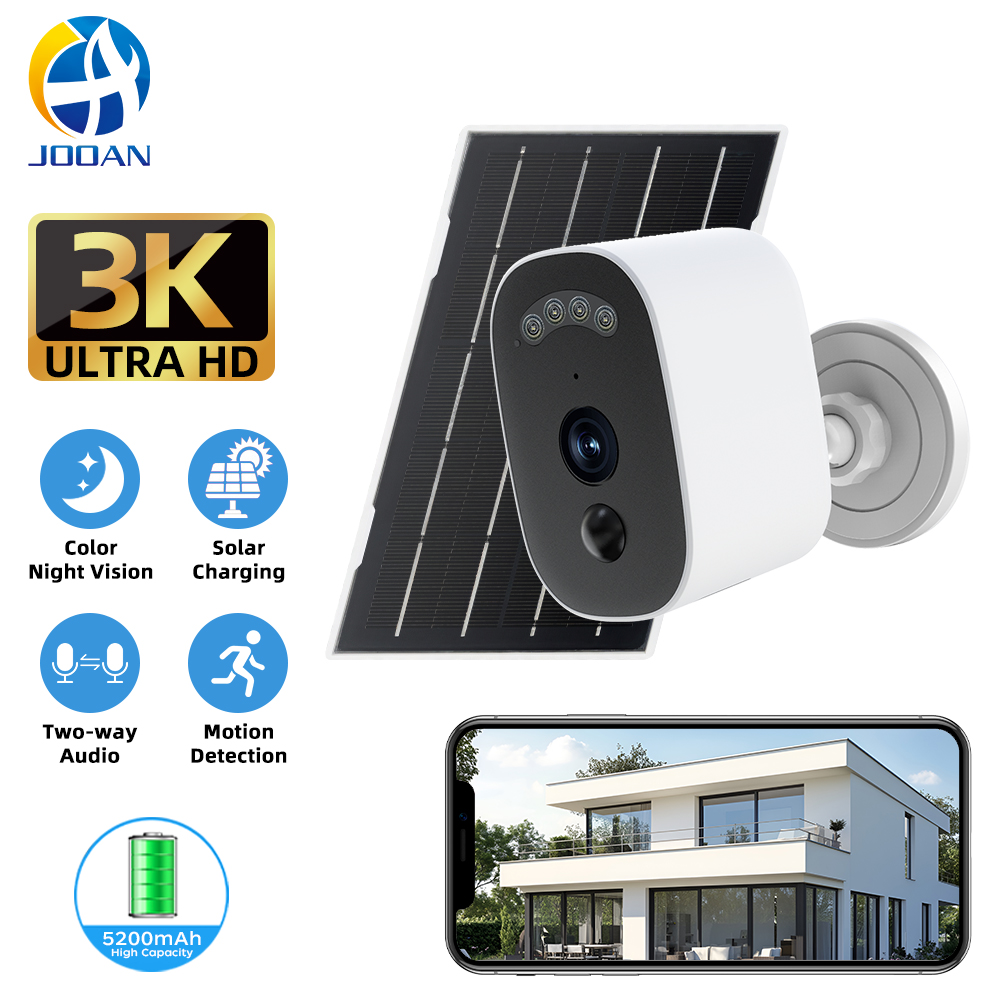 Jooan 3K HD Solar Security Cam - огляд і ціна Home Security Brand