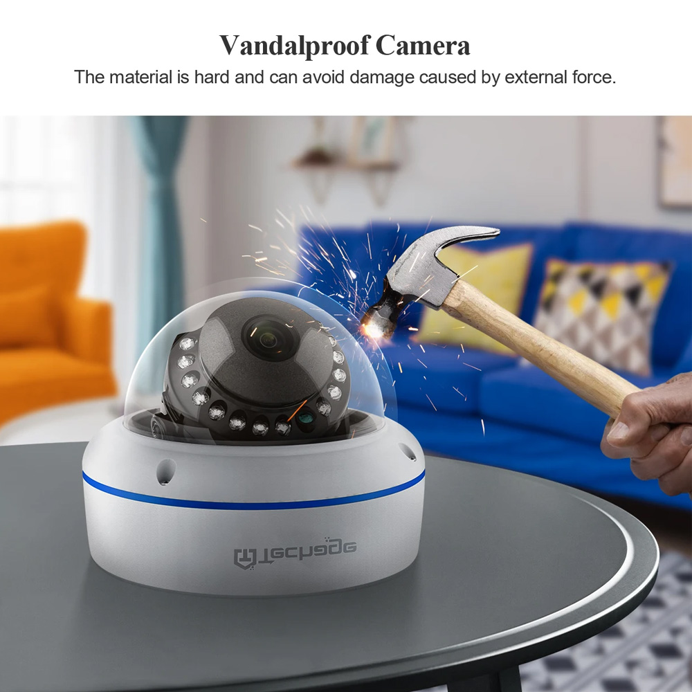 8CH 5MP POE Dome Security Came - огляд і ціна Home Security Video Recording Systems