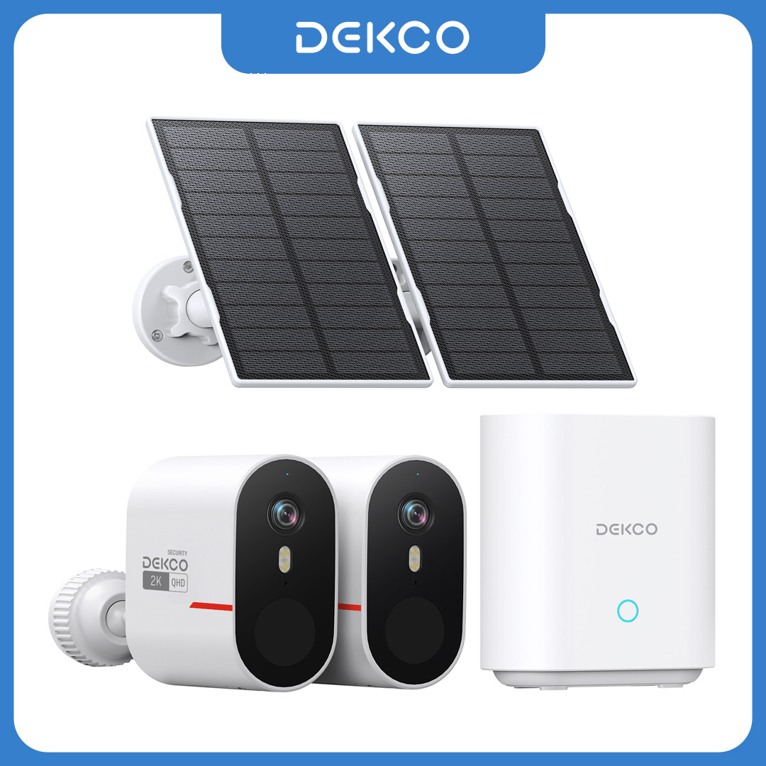 Dekco 3MP WiFi Solar Camera Sy - огляд і ціна Home Security Prices