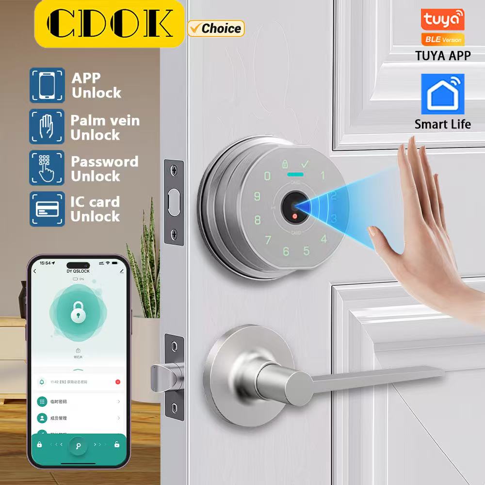 CDOK K10 Smart Lock, Palm Vein - огляд і ціна Home Security Keypad
