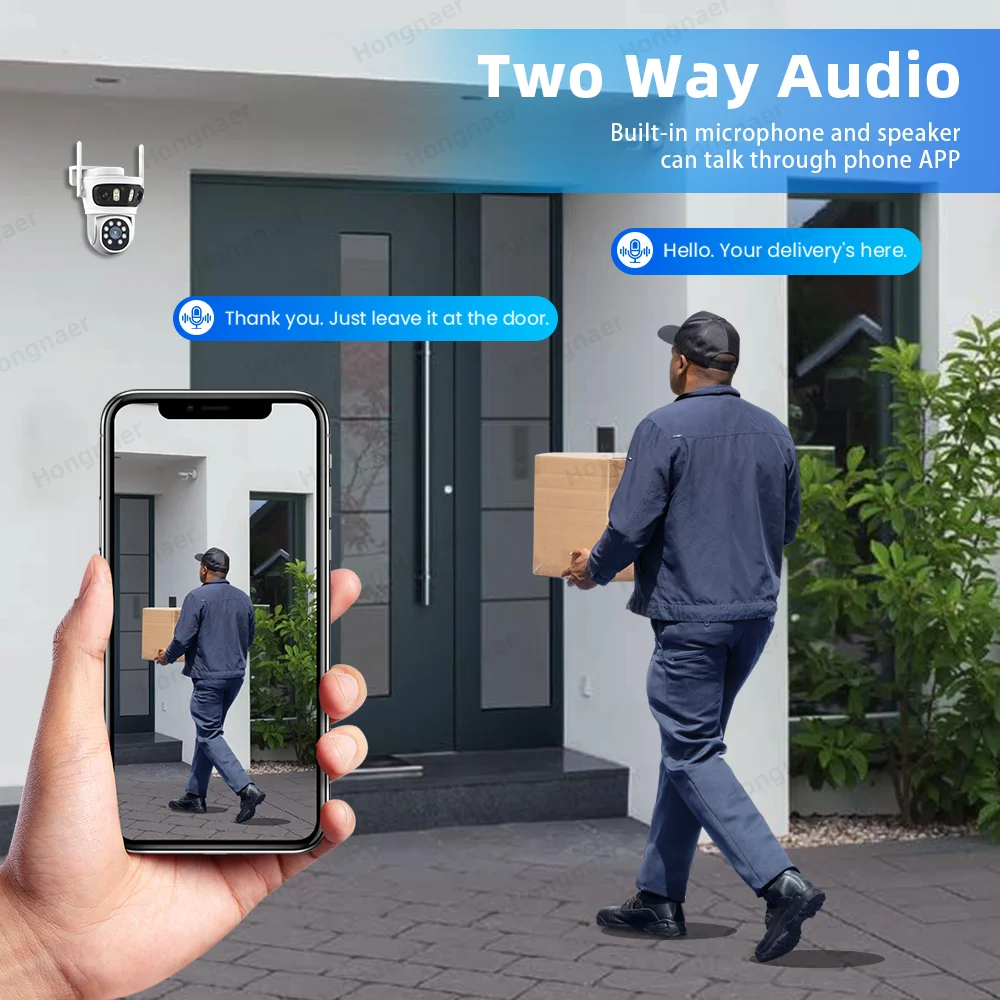 2026 Hongnaer 6MP 4CH 3 Lens 2 - огляд і ціна Home Security Wireless