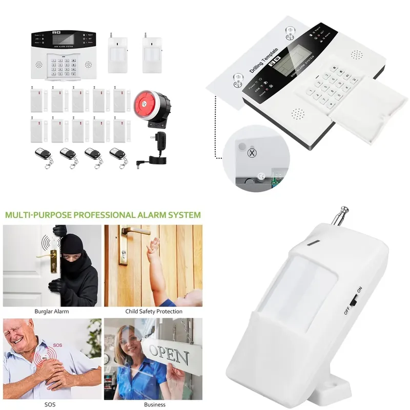 House Burglar Alarm Kit Auto D - огляд і ціна Home Security Wireless