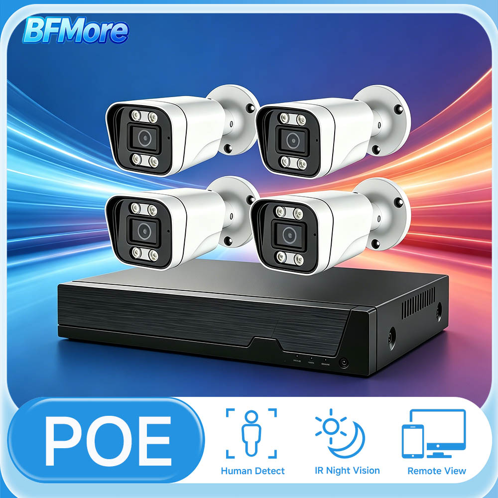 BFMore 8MP 4K Ai Human Detecti - огляд і ціна Home Security Video Recording Systems