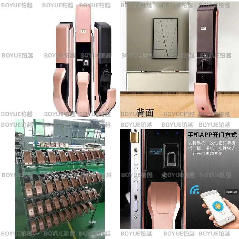 Smart Fingerprint Door Lock El - огляд і ціна Home Security Lock System