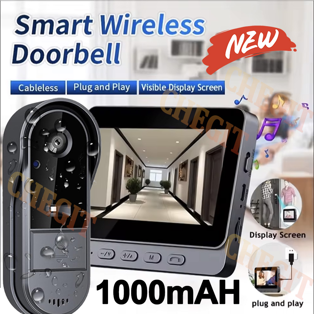 Wireless Wifi Doorbell Camera  - огляд і ціна Home Security Prices