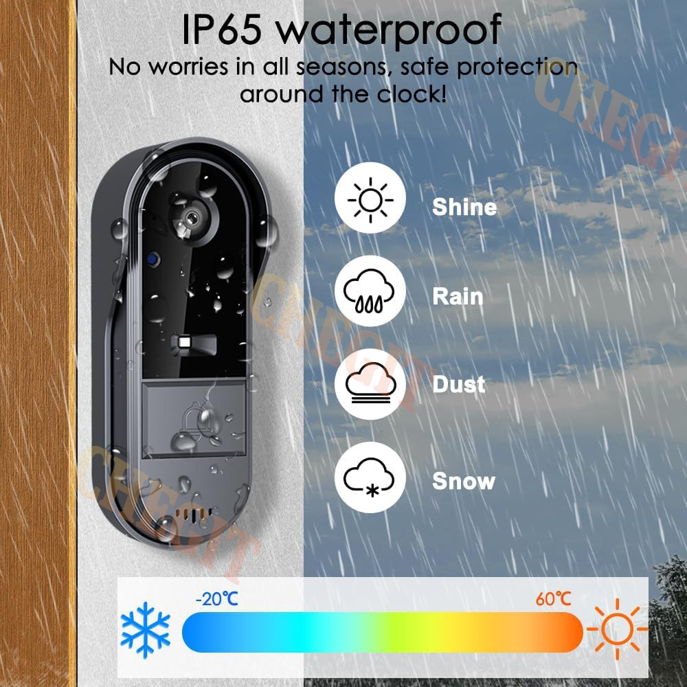 Wireless Wifi Doorbell Camera  - огляд і ціна Home Security Prices