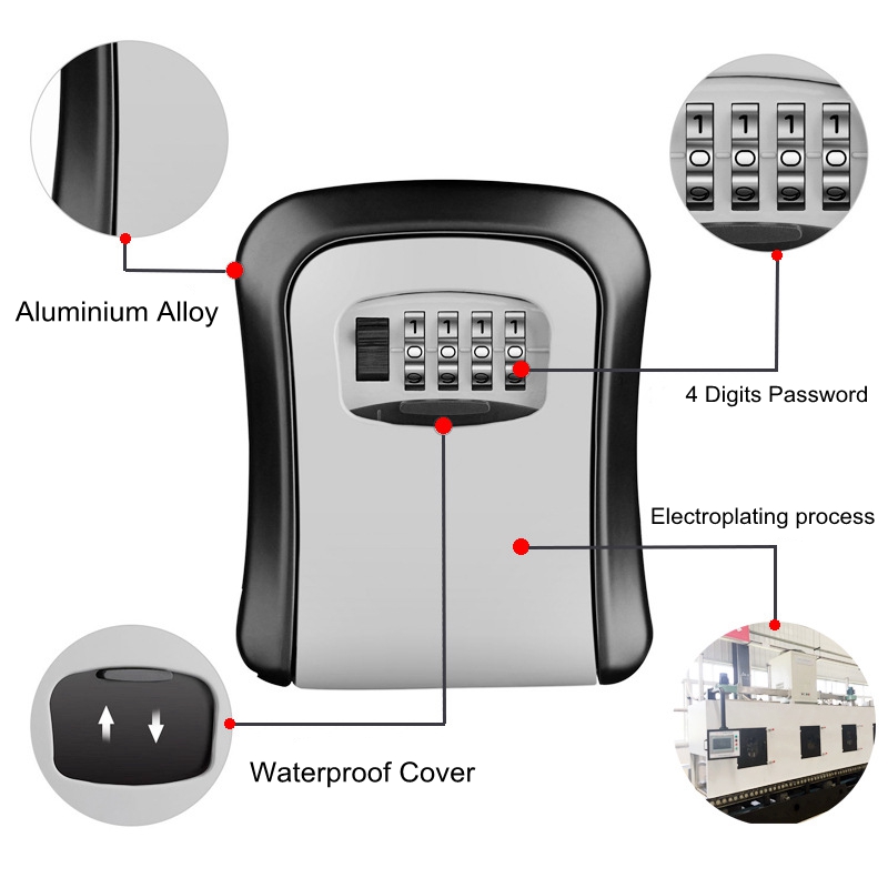 Waterproof Password Key Storag - огляд і ціна Home Security Lock System