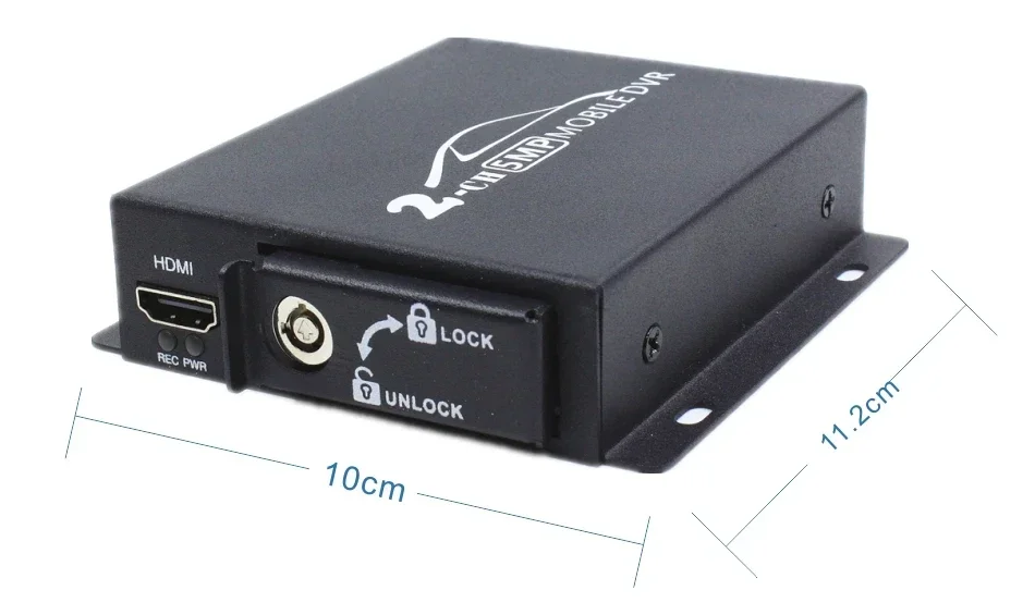 MINI video recording 2CH HD Fu - огляд і ціна Home Security Video Recording Systems