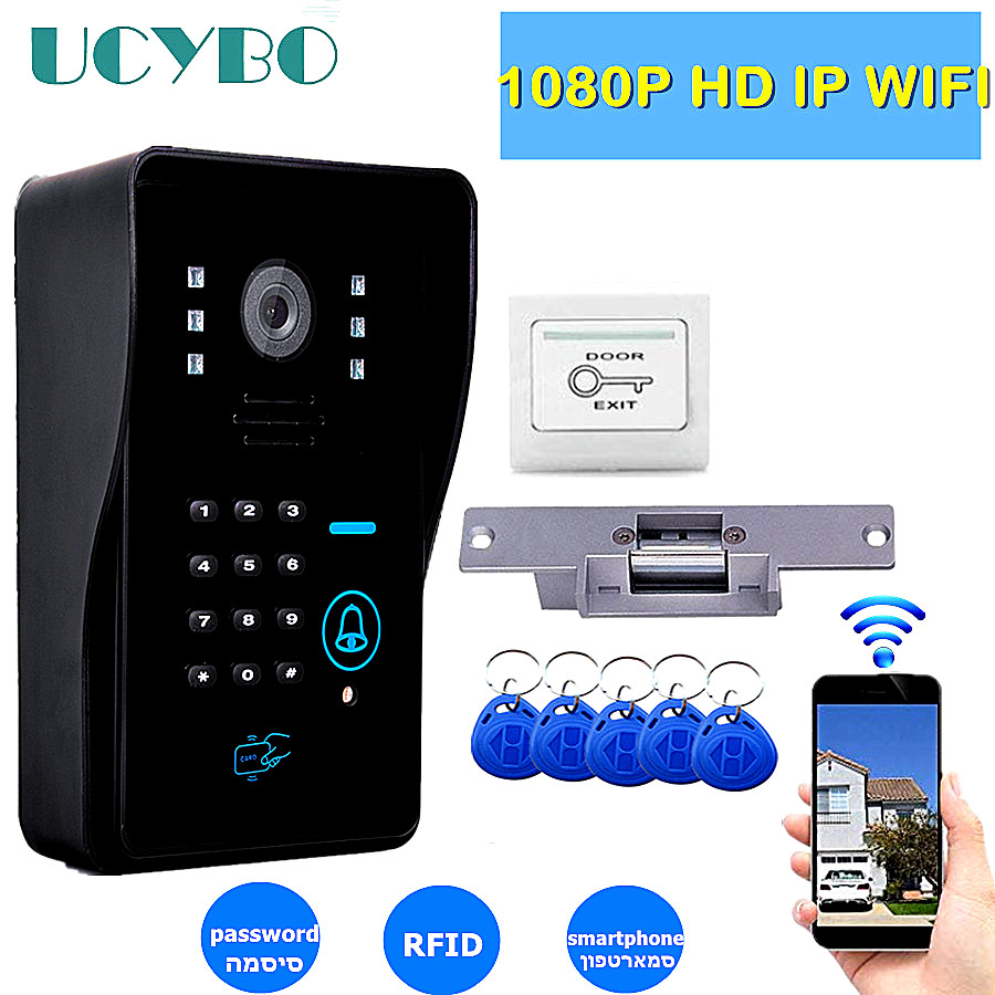 IP wifi video doorbell camera  - огляд і ціна Home Security Lock System