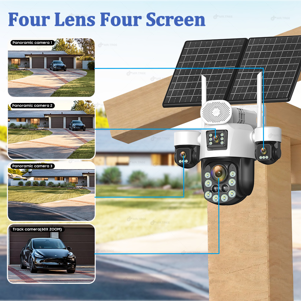 AOV Four Lens Outdoor Surveill - огляд і ціна Home Security Brand