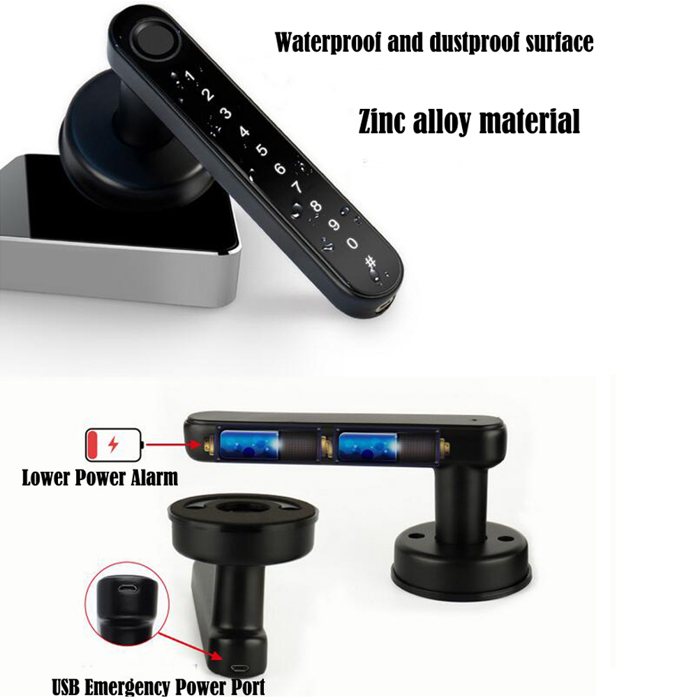 TTLock Smart Bluetooth Fingerp - огляд і ціна Home Security Keypad