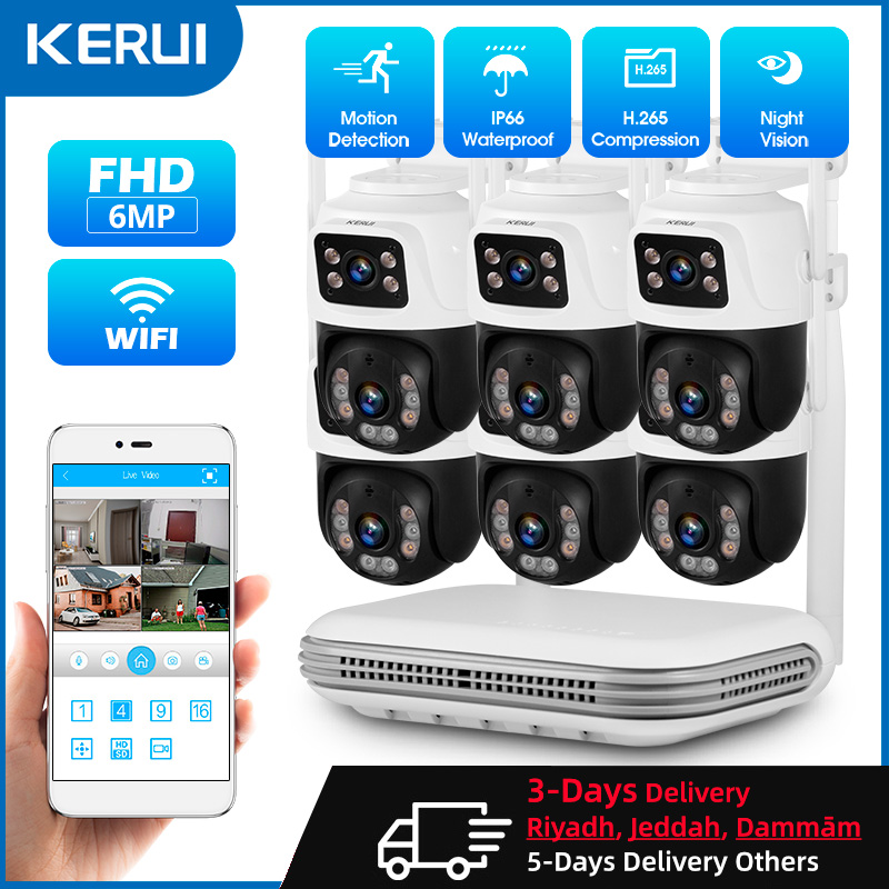 KERUI Waterproof 6MP HD Wirele - огляд і ціна Home Security Brand