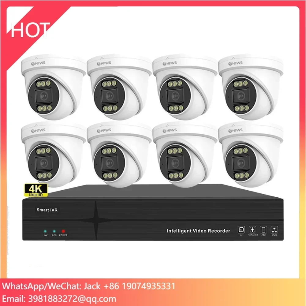 OEM 8MP 4K 25FPS PoE IP Camera - огляд і ціна Ip Camera Outdoor 4K