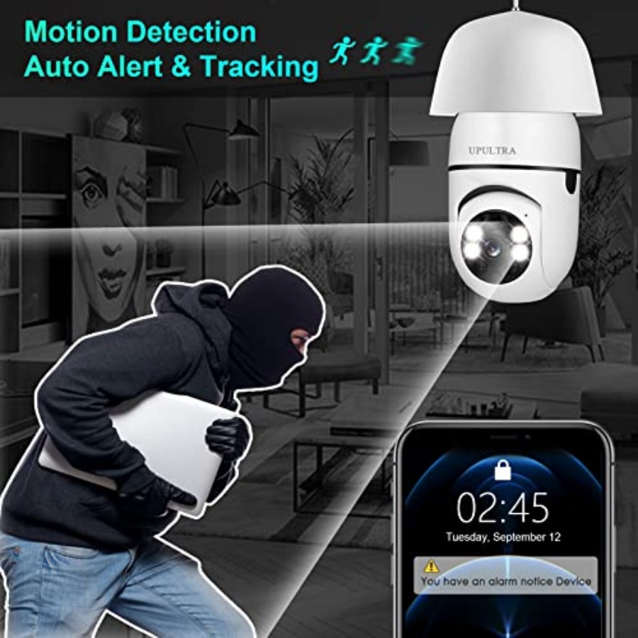Light Bulb 1080P Security Wire - огляд і ціна Home Security Wireless