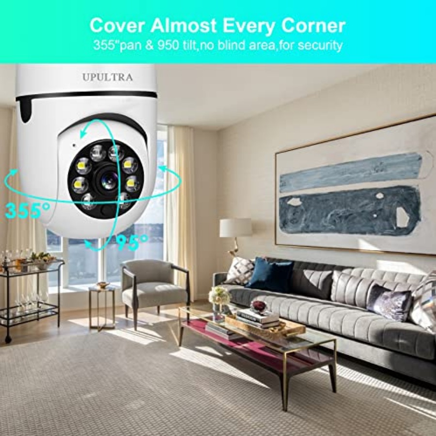 Light Bulb 1080P Security Wire - огляд і ціна Home Security Wireless