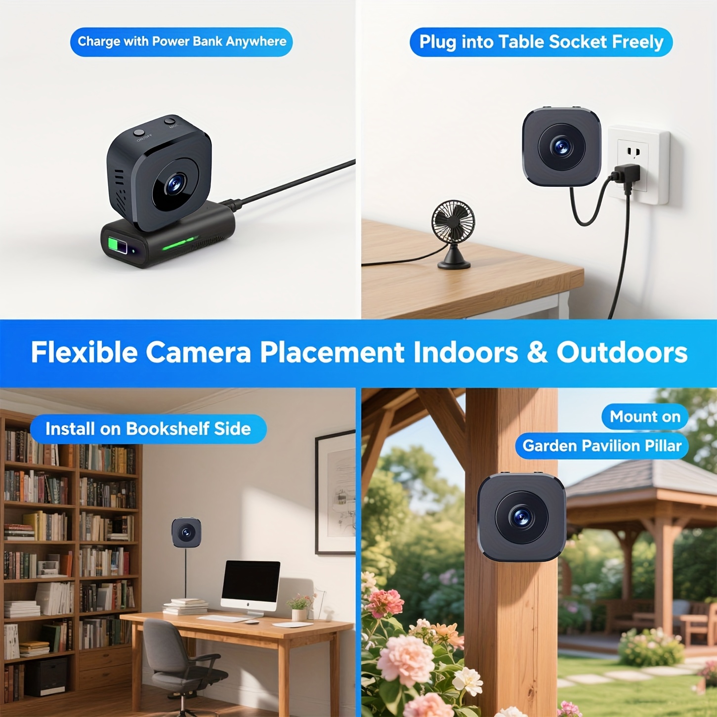 1080P HD Mini WiFi Camera Indo - огляд і ціна Home Security Wireless