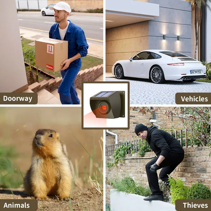 Outdoor Solar - Powered Wirele - огляд і ціна Home Security Wireless
