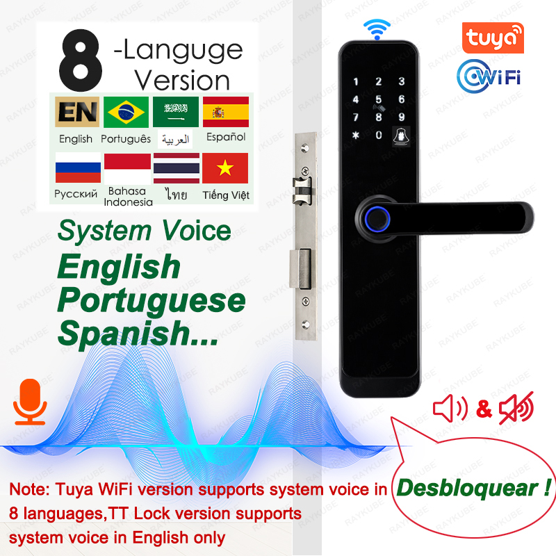 RAYKUBE K8 Smart Door Lock TTl - огляд і ціна Home Security Keypad