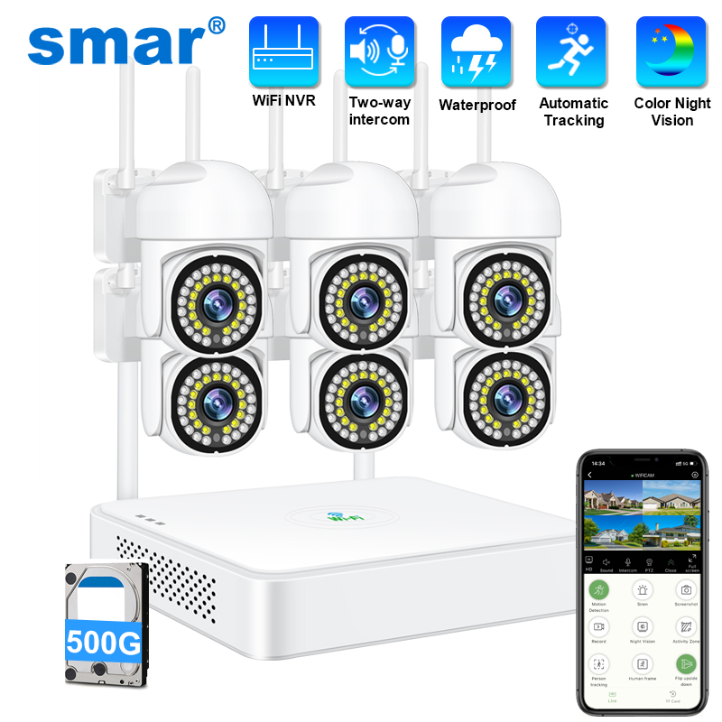 Smar 3MP Wireless CCTV Securit - огляд і ціна Home Security Brand