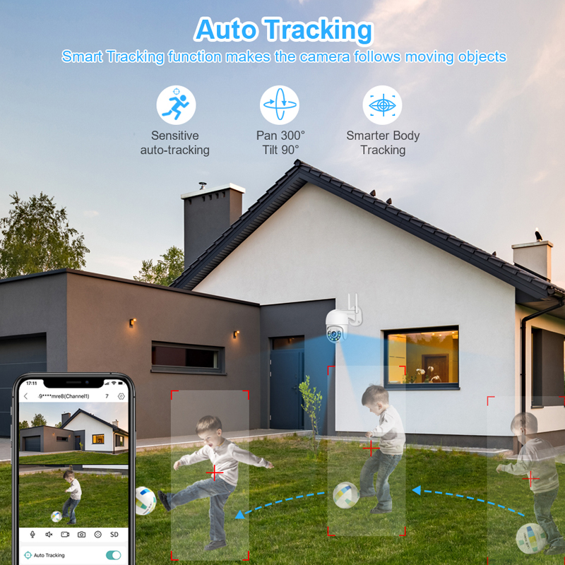 Smar 3MP Wireless CCTV Securit - огляд і ціна Home Security Brand
