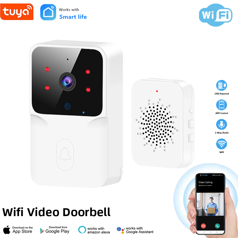Tuya WiFi Video Doorbell Wirel - огляд і ціна Home Security Prices