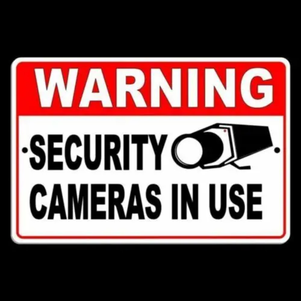 Security Cameras In Use Warnin - огляд і ціна Home Yard Security Cameras