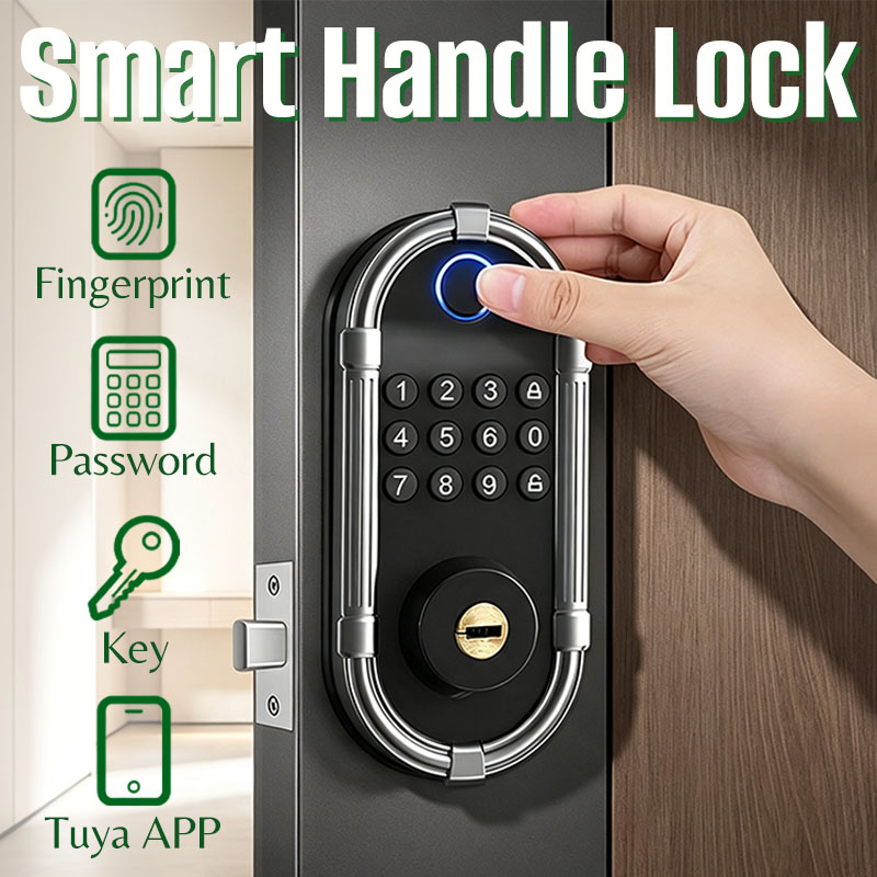 Tuya System Smart Electronic F - огляд і ціна Home Security Lock System