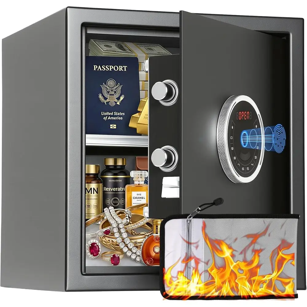 1.5 Auto-Open Biometric Safe w - огляд і ціна Home Security Keypad