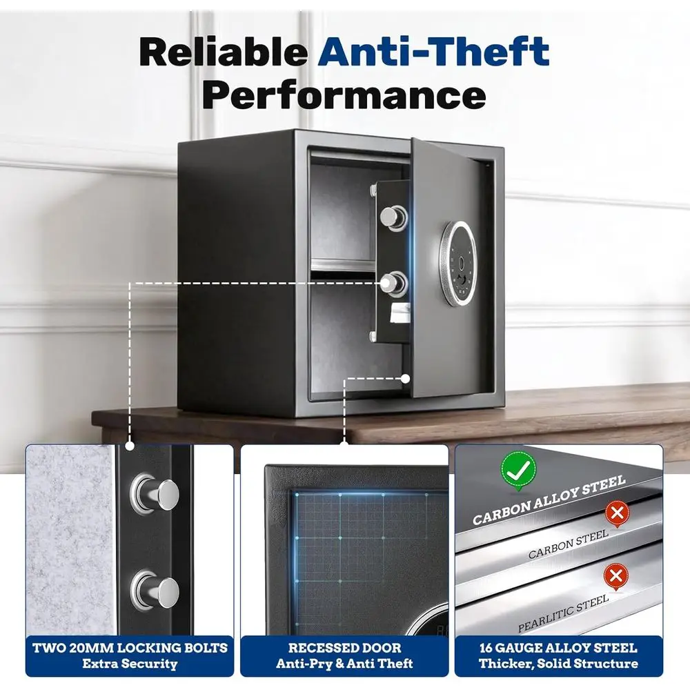 1.5 Auto-Open Biometric Safe w - огляд і ціна Home Security Keypad